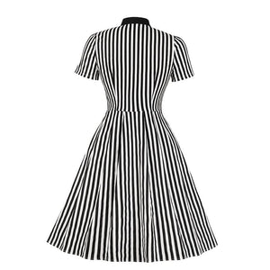 Stripe Retro Dress