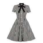 Stripe Retro Dress