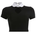Elegant Collar Top